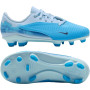 Nike Phantom 6 Low Haaland Club Gras / Kunstgras Voetbalschoenen (MG) Peuters/Kleuters Lichtblauw Blauw Felblauw