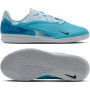 Nike Phantom 6 Low Haaland Club Zaalvoetbalschoenen (IN) Kids Lichtblauw Blauw Felblauw