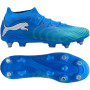 PUMA Future 9 Match IJzeren-Nop Voetbalschoenen (SG) Blauw Luminous Blue Lime