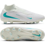 Nike Phantom 6 High Pro Gras Voetbalschoenen (FG) Wit Turquoise