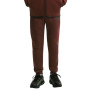 Pantalon de survêtement Nike Tech Fleece Sportswear pour Enfants, bordeaux et noir