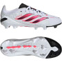 adidas Predator Elite Gazon Naturel Chaussures de Foot (FG) Enfants Blanc Noir Rose