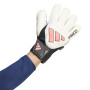 adidas Predator Match Fingersave Goalkeeper Gloves White Black Pink
