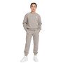 Survêtement Nike Sportswear Club Fleece Crew pour Enfants, beige clair, blanc
