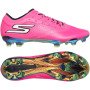 Skechers Razor 1.5 Elite Gras Voetbalschoenen (FG) Roze Zwart