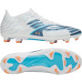Under Armour Shadow Pro 4 Gras Voetbalschoenen (FG) Wit Donkerblauw Azuurblauw Oranje