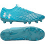 Under Armour Magnetico Select 5 Gras Voetbalschoenen (FG) Azuurblauw Wit