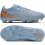 Nike Phantom 6 Low Pro Gras / Kunstgras Voetbalschoenen (MG) Kids Lichtblauw Oranje Zilvergrijs