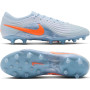 Nike Tiempo Maestro Elite Kunstgras Voetbalschoenen (AG) Lichtblauw Oranje Zilvergrijs