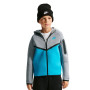 Nike Tech Fleece Sportswear Vest Kids Grijs Blauw Zwart