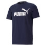 T-Shirt Puma Essential Logo Bleu Foncé