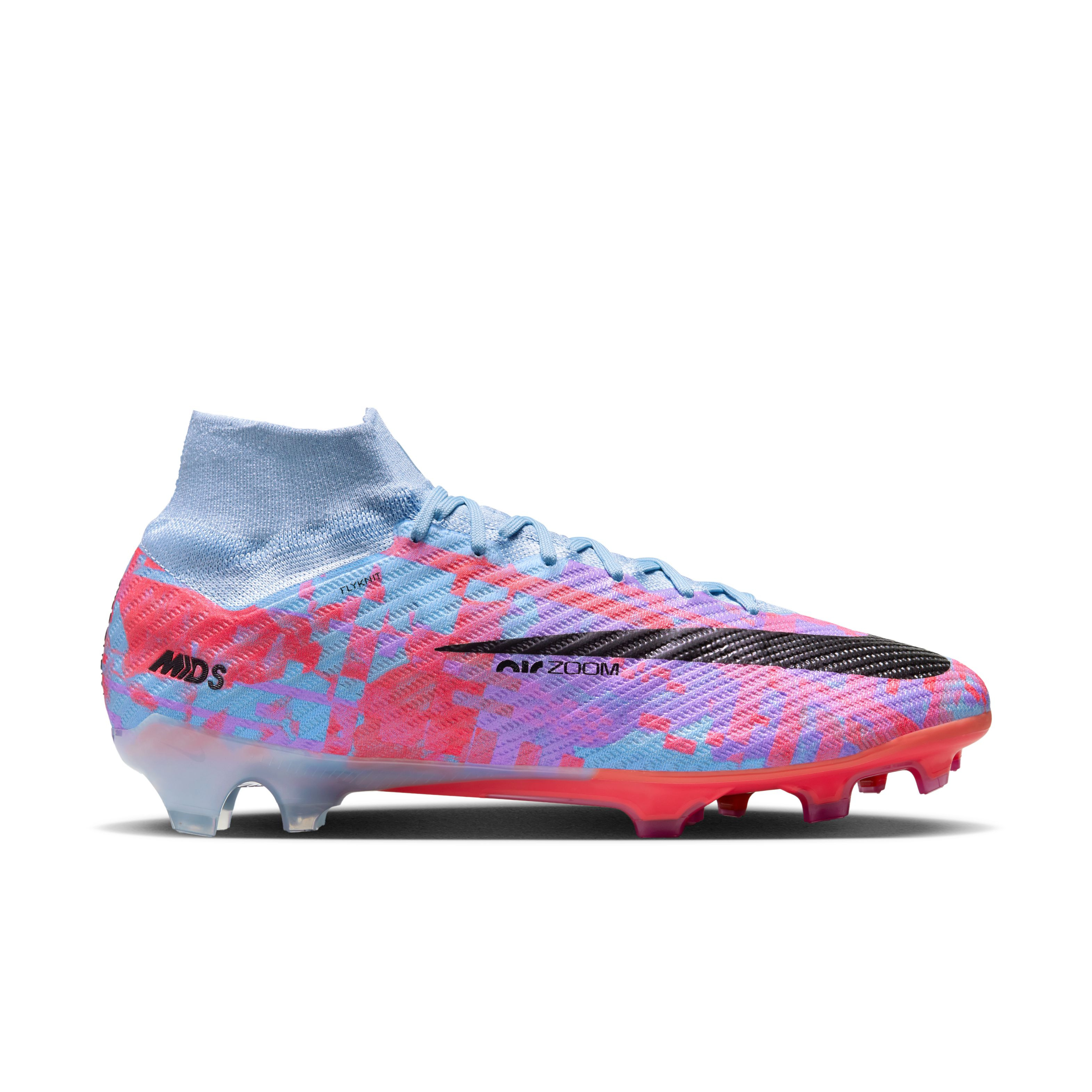 Nike Zoom Mercurial Superfly 9 MDS Elite Grass Football Shoes FG Blue  Purple Pink  KNVBshopnl