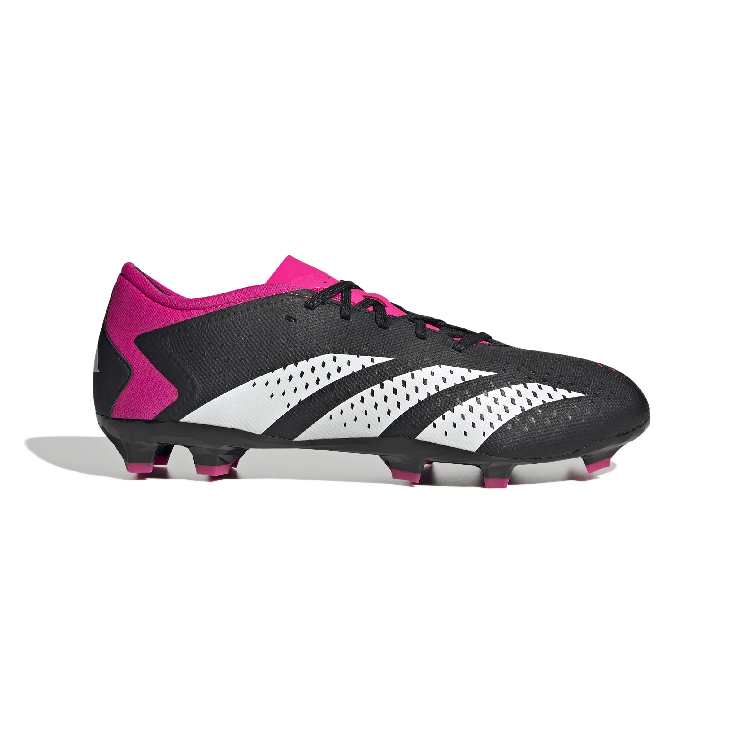 Zelfgenoegzaamheid scherp koud adidas Predator Accuracy.3 Low Gras Voetbalschoenen (FG) Zwart Wit Roze