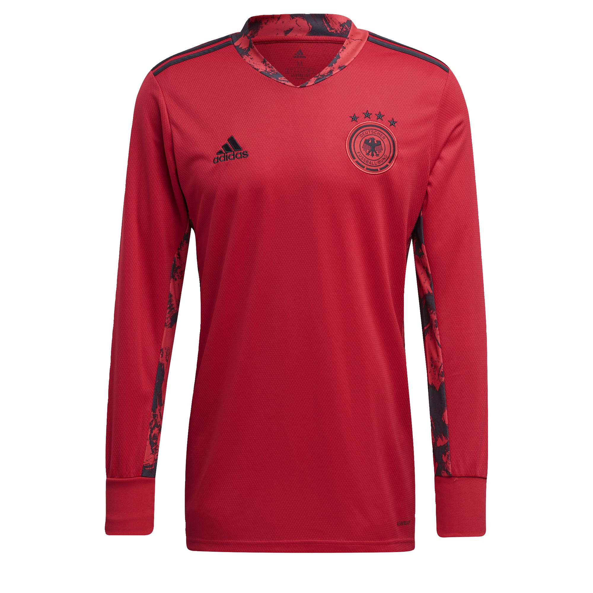 adidas Duitsland Keepersshirt Thuis 2020 Rood Zwart