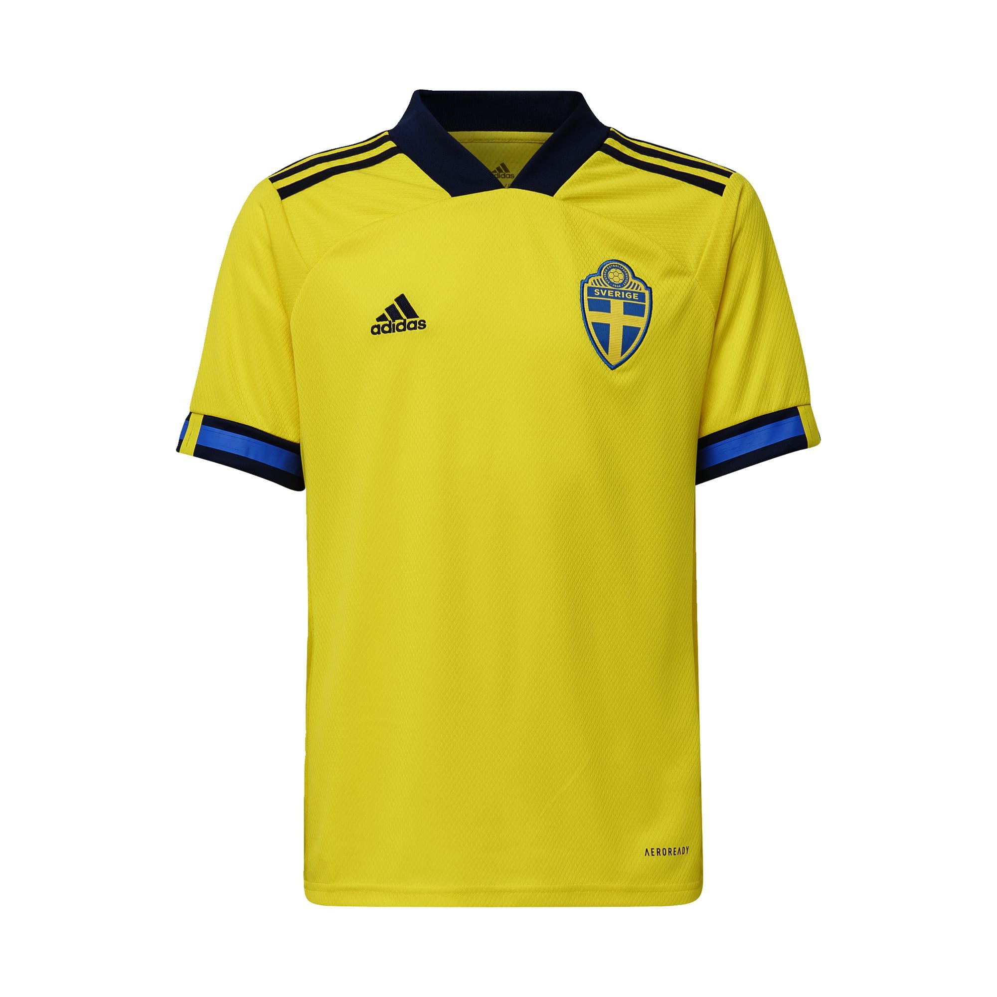 adidas Zweden Thuisshirt 2020-2021 Kids Geel Blauw Zwart