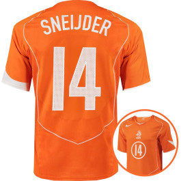 Nike Netherlands Total 90 Sneijder 14 Home Shirt 2004 Reissue