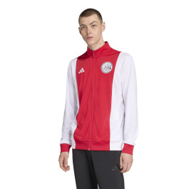 adidas Ajax DNA Training Jacket White Red - Voetbalshop.nl