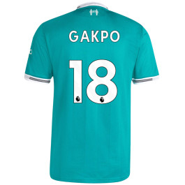 ウェア LIVERPOOL 22/23 3rd jersey #18 GAKPO adidas Liverpool Gakpo 18 Third Shirt Authentic 2025-2026
