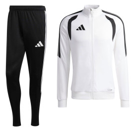 【tiro〜①】 adidas Tiro 26 League Full-Zip Tracksuit White Black - Voetbalshop.nl