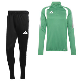 adidas Tiro 26 League Tracksuit 1/4-Zip Green Black - Voetbalshop.nl