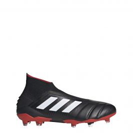 adidas Predator Mania 19+ Gras Voetbalschoenen (FG) Zwart Rood