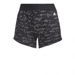adidas Sportswear Badge of Sport Short Dames AOP Zwart