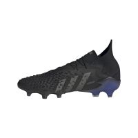 adidas Predator Freak.1 Gras Voetbalschoenen (FG) Zwart Donkergrijs Blauw