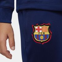 Nike FC Barcelona Strike Hooded Trainingspak 2021-2022 Peuters Donkerblauw