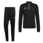 adidas Entrada 22 Tracksuit Black White