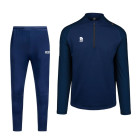 Robey Performance Half-Zip Trainingspak Donkerblauw Zwart