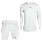 Nike Dri-Fit Park Trainingsset Lange Mouwen Wit