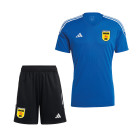 adidas SC Cambuur Trainingsset 2023-2024 Kids Blauw Zwart