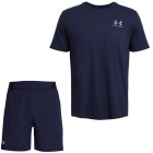 Under Armour Vanish Woven Left Chest Logo Zomerset Donkerblauw Lichtblauw