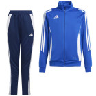 adidas Tiro 24 Tracksuit Kids Blue Dark Blue White