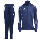 adidas Tiro 24 Tracksuit Kids Dark Blue White