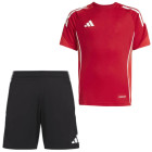 adidas Tiro 25 Competition Trainingsset Kids Rood Zwart Wit