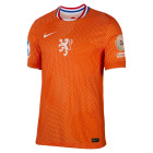 Nike Netherlands Authentic Orange Lionesses Home Shirt 2025-2027 Men + EK 2025 Badges