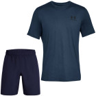 Under Armour Tech Woven Wordmark Zomerset Donkerblauw Zwart Wit