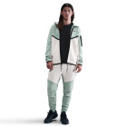 Nike Sportswear Tech Fleece Trainingspak Full-Zip Grijsgroen Beige Paars