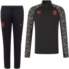 Castore FC Twente Tracksuit 1/4-Zip 2025-2026 Black