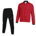 Nike Academy 25 Woven Full-Zip Tracksuit Red Black White