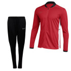 Nike Academy 25 Trainingspak Full-Zip Dames Rood Zwart Wit
