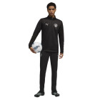 PUMA Manchester City Trainingspak 1/4-Zip 2025-2026 Zwart Zilver