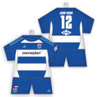 PEC Zwolle Maxidress Home Shirt 2025-2026 Personalised