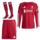 adidas Liverpool Thuistenue Lange Mouwen 2025-2026