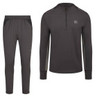 Cruyff Ametrine Tracksuit 1/4-Zip Dark Grey