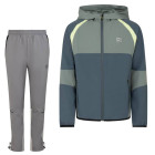 Cruyff Elite 2.0 Trainingspak Kids Blauw Groen Grijs