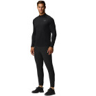 Castore Adapt Tech Trainingspak 1/4-Zip Zwart Donkergrijs