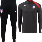 Nike Atletico Madrid Strike Tracksuit 1/4-Zip 2025-2026 Grey Black Red White