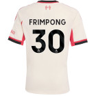 adidas Liverpool Frimpong 30 Away Shirt 2025-2026 Kids